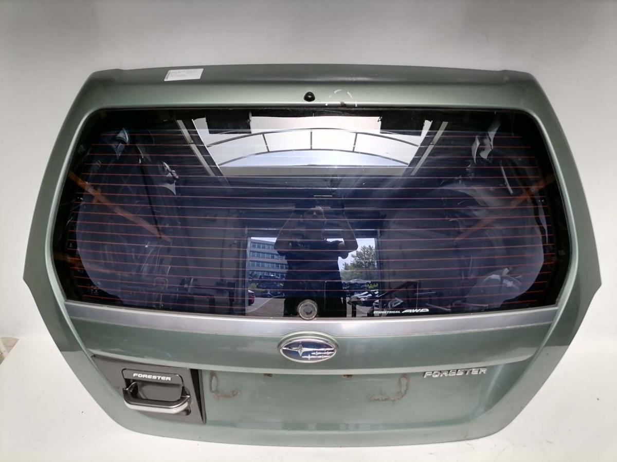 Subaru Forester 2 SG original Heckklappe mit Heckscheibe Hellgrünmetallic Facelift Bj.2006